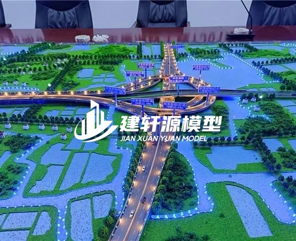 丹徒高速公路沙盘定制